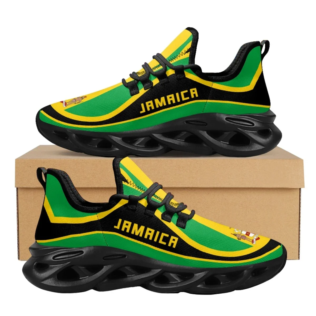 Men Shoes Name - Lekkie sznurowane buty z siateczki z