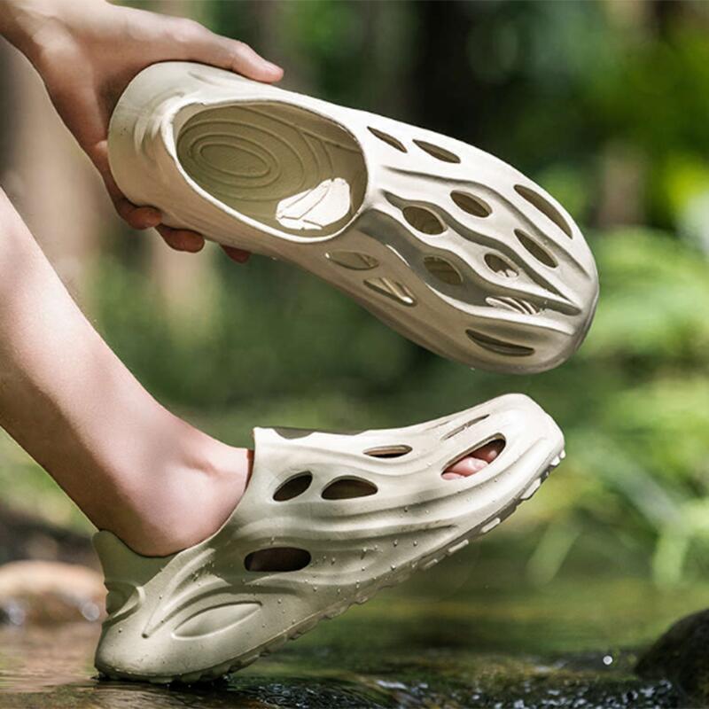 Men Shoes Marks - Miękkie, grube, antypoślizgowe klapki męskie na