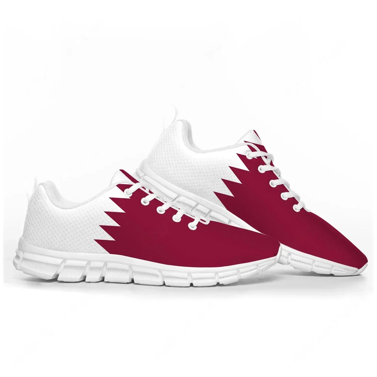 Men Shoes Qatar - Buty sportowe z flagą Kataru męskie