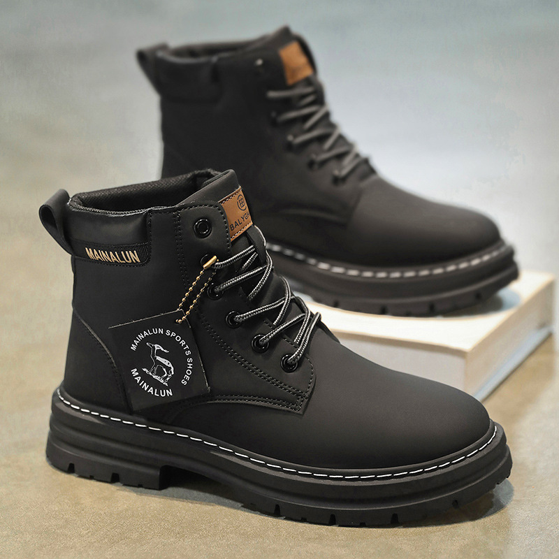 Klasyczne męskie buty za kostk – Men Shoes Trends recenzja i cena