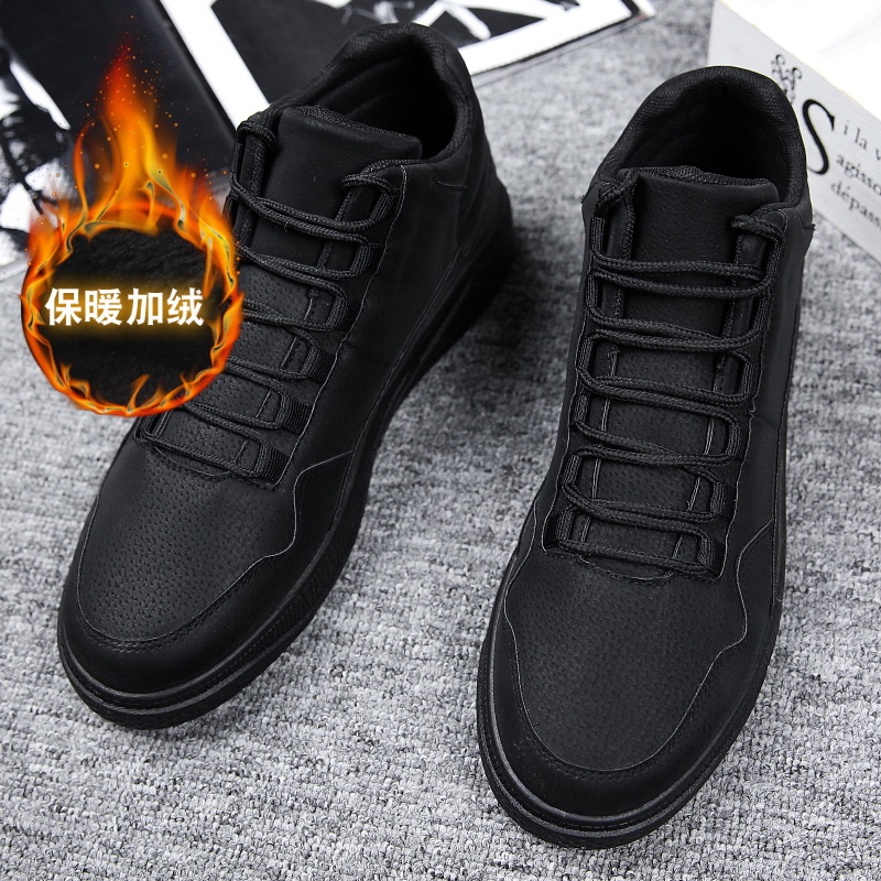 Czerwone męskie skórzane buty  – Men'S Shoes Grip recenzja i cena