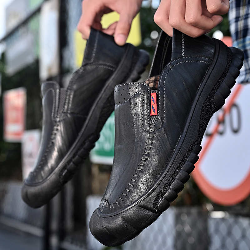 Bezsznurowe buty męskie na wes – Men Shoes Name recenzja i cena