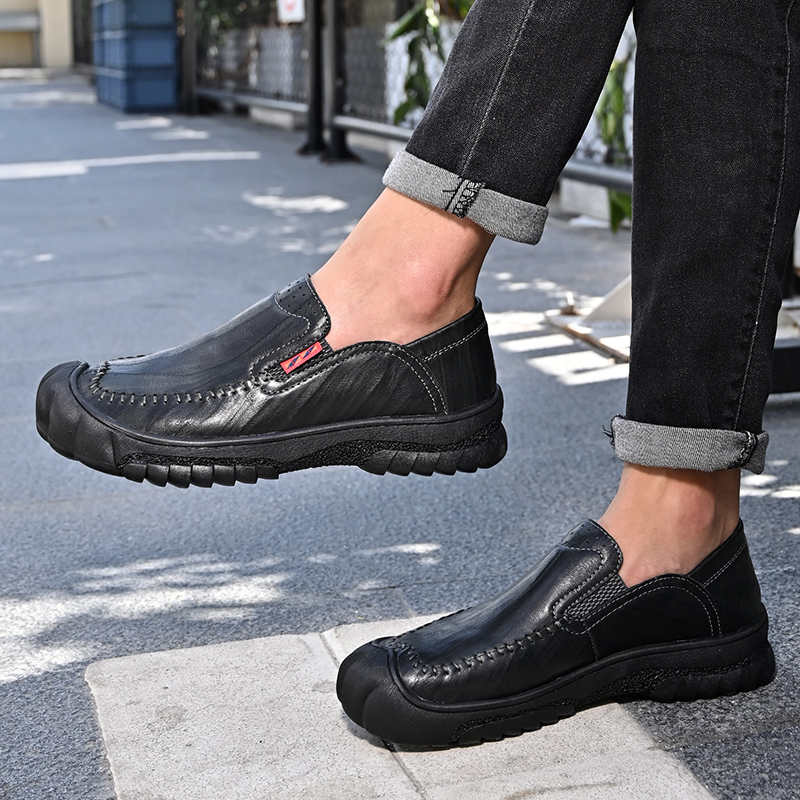 Bezsznurowe buty męskie na wes – Men Shoes Name recenzja i cena