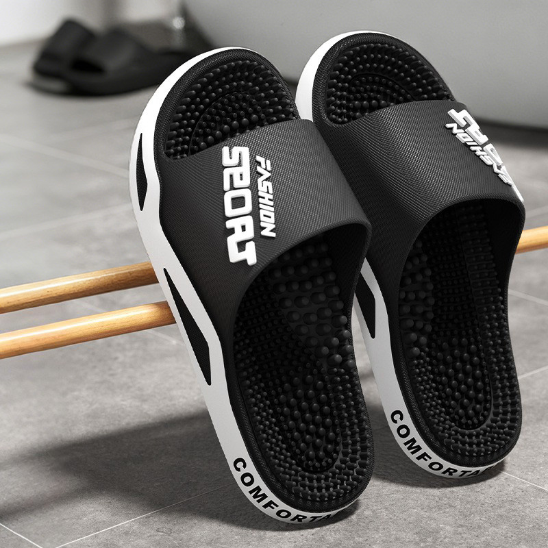 Nowe męskie kapcie z masażem,  – Men Shoes Trends recenzja i cena