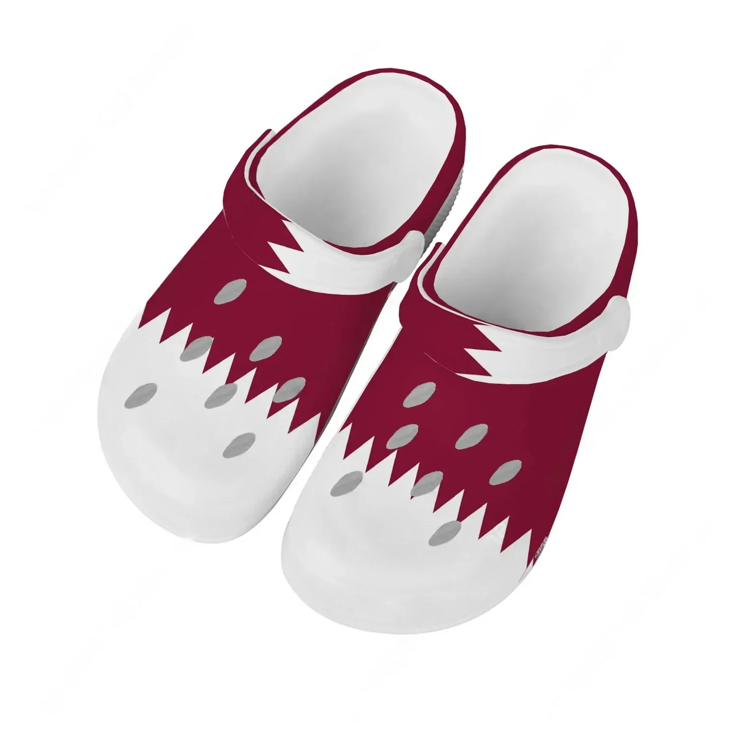 Klapki z motywem flagi Kataru  – Men Shoes Qatar recenzja i cena
