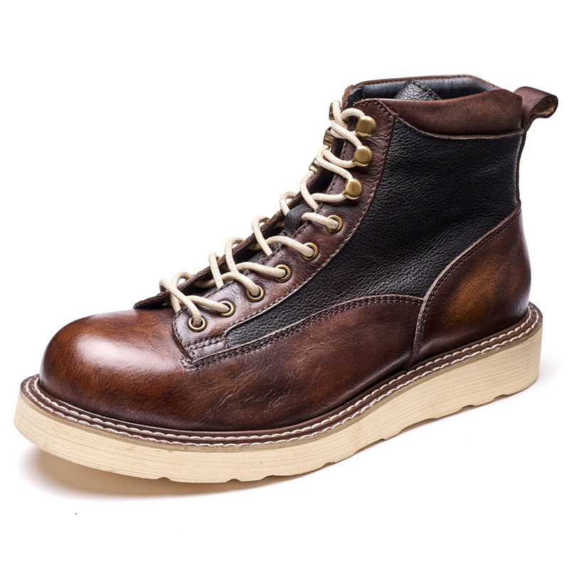 Ręcznie Robione Męskie Botki O – Men Shoes Oxford recenzja i cena