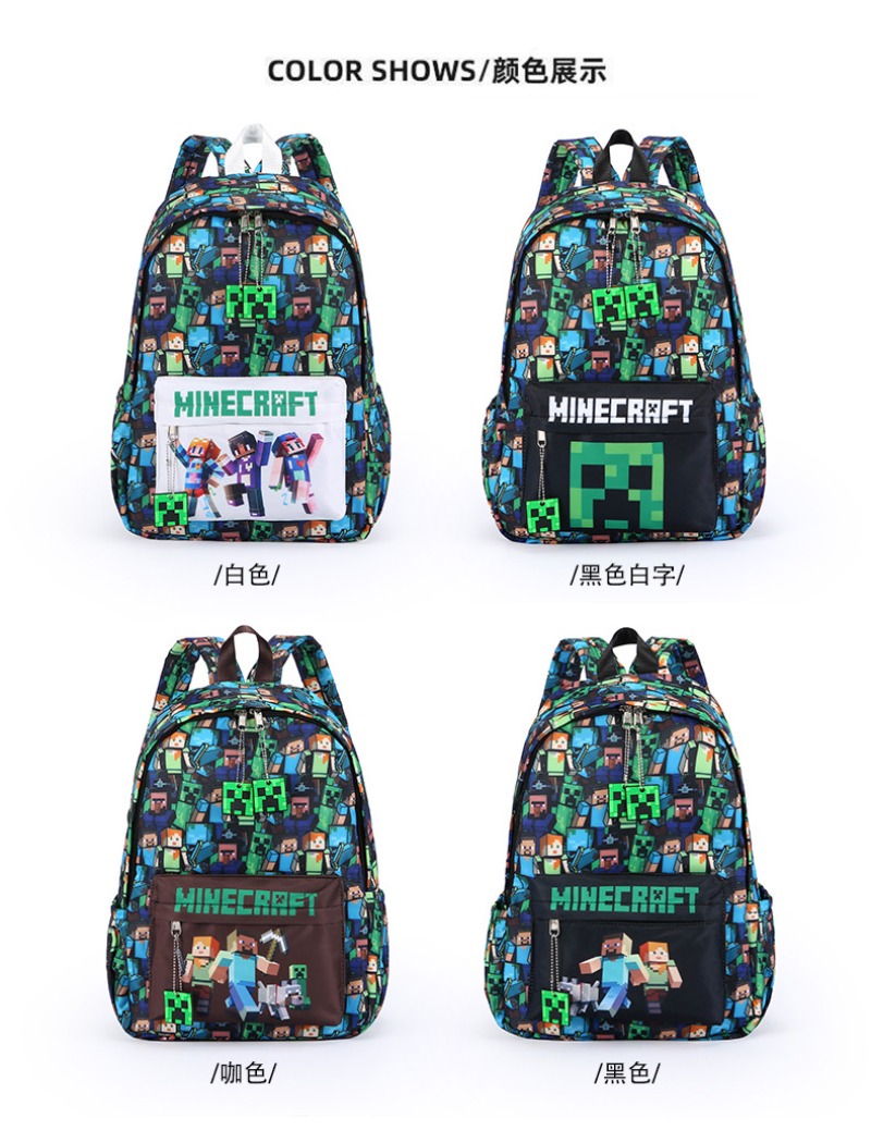 Plecak Minecraft z nadrukiem g – Men Shoes China recenzja i cena