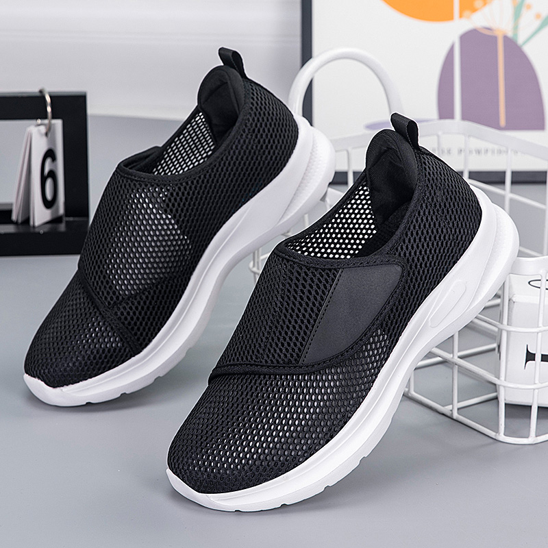 Męskie letnie oddychające buty – Men'S Shoes With Velcro recenzja i cena