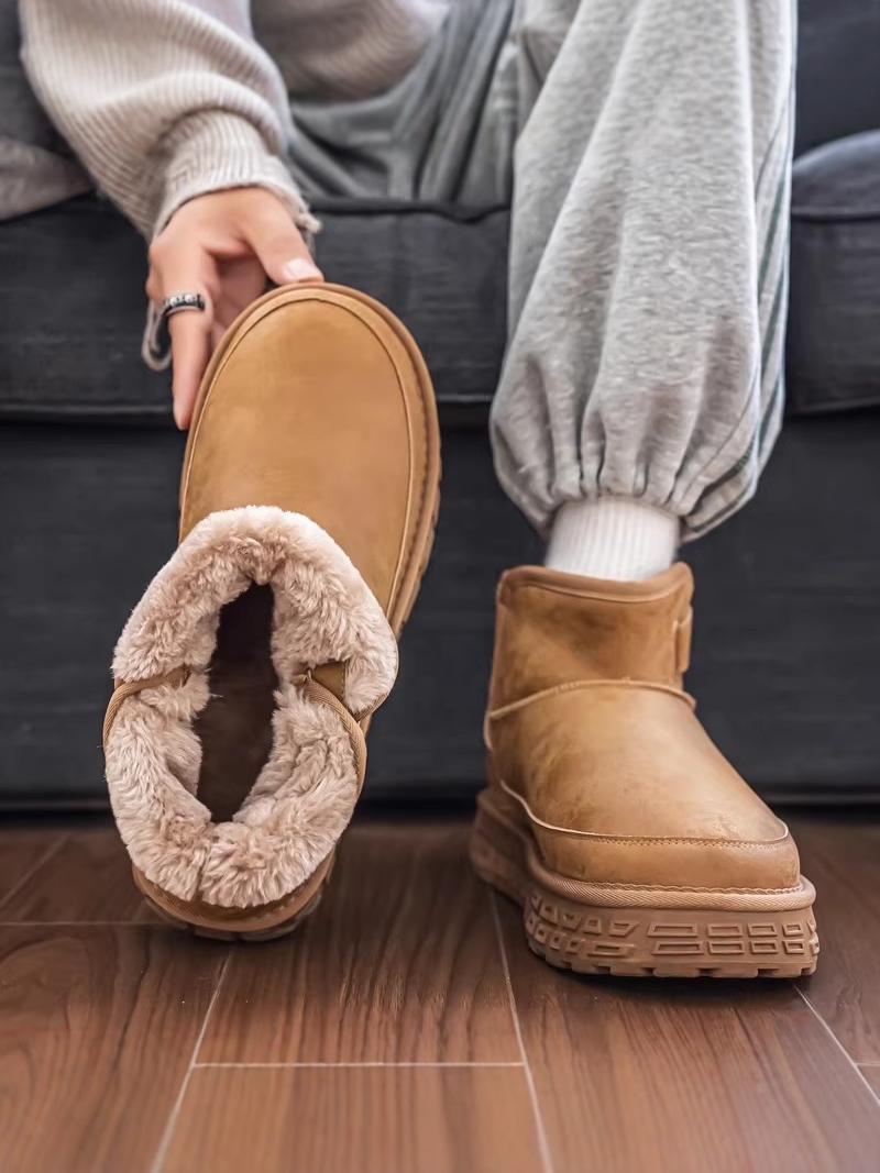 Męskie zimowe buty śniegowce z – Men Shoes China recenzja i cena