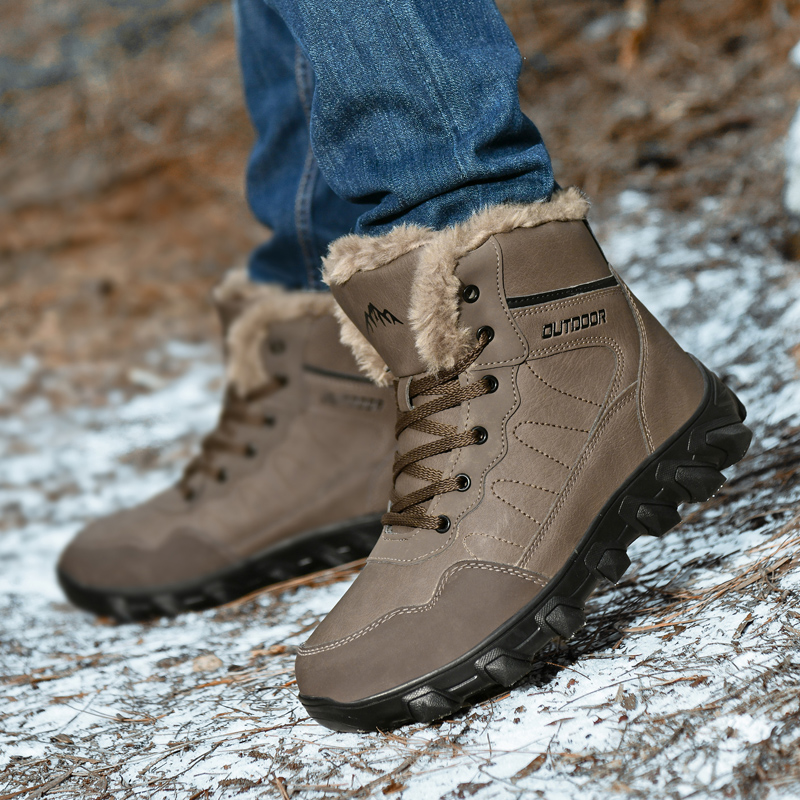 Męskie zimowe buty ocieplane w – Men Shoes Marks recenzja i cena
