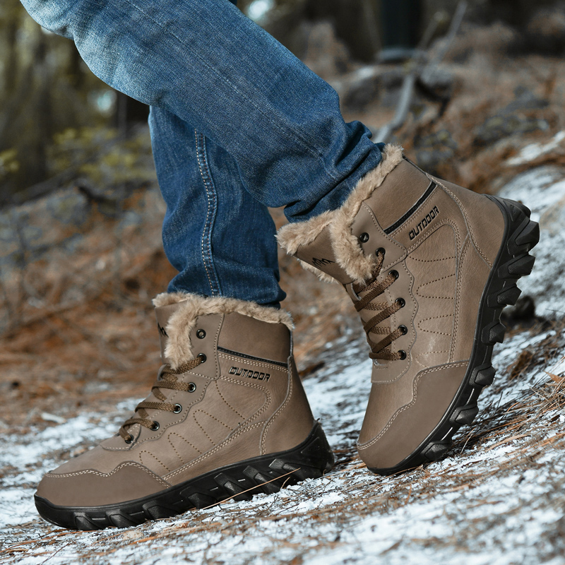 Męskie zimowe buty ocieplane w – Men Shoes Marks recenzja i cena