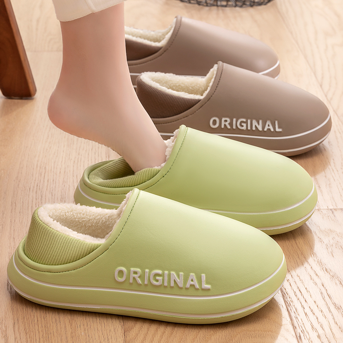 Damskie kapcie domowe z futerk – Men'S Shoes Grip recenzja i cena