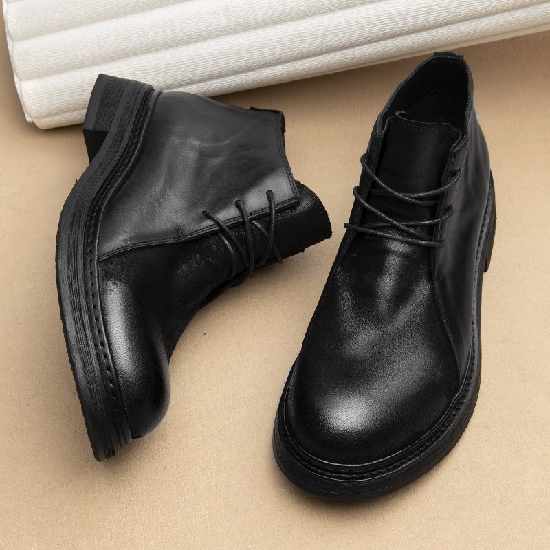 Męskie buty vintage ze skóry n – Men Shoes Oxford recenzja i cena