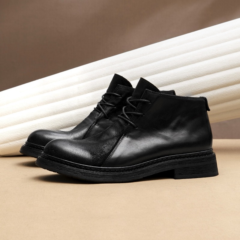 Męskie buty vintage ze skóry n – Men Shoes Oxford recenzja i cena