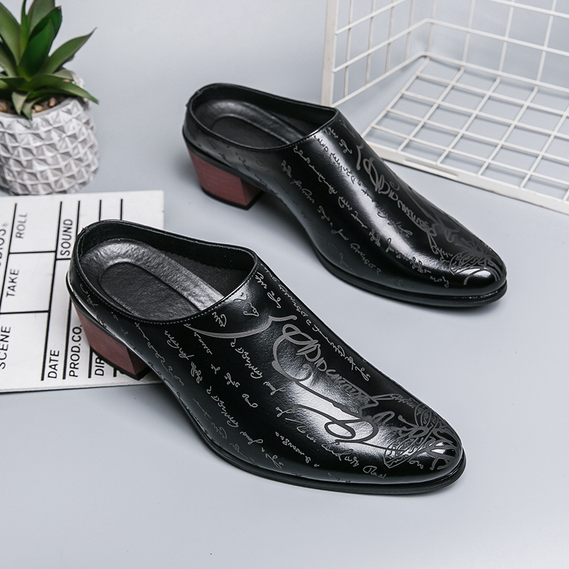 Męskie brązowe skórzane klapki – Men Shoes Office recenzja i cena