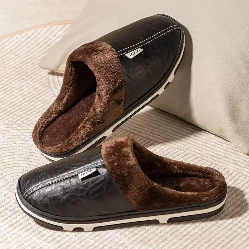 Męskie zimowe kapcie w dużych  – Men'S Shoes Qn recenzja i cena