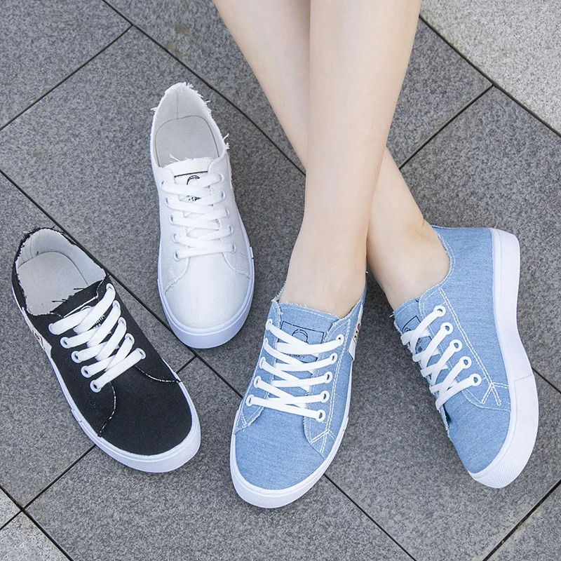 Damskie płócienne sneakersy na – Men Shoes Marks recenzja i cena