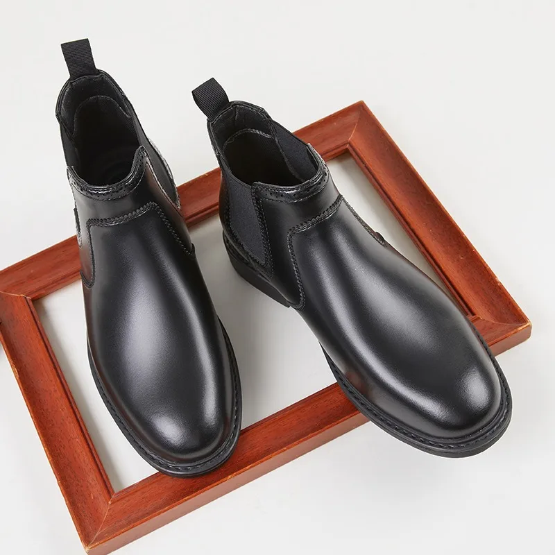 Męskie skórzane oksfordy vinta – Men Shoes Oxford recenzja i cena