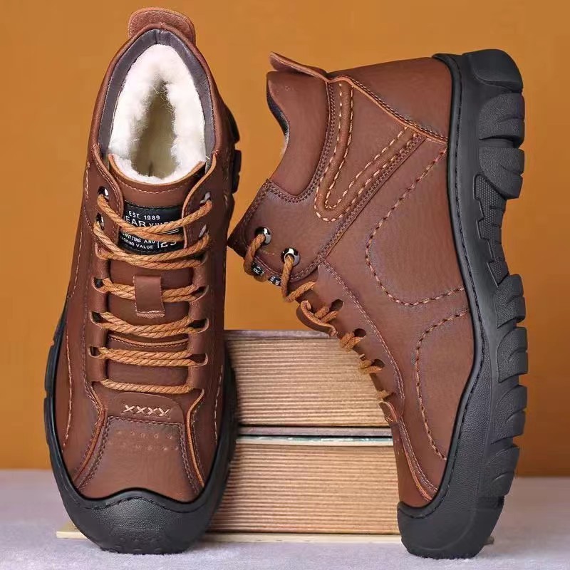 Męskie sznurowane botki do kos – Men Shoes Office recenzja i cena
