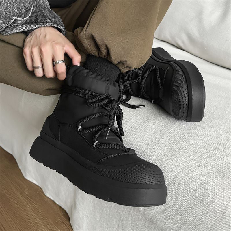 Nowe męskie buty śniegowce zim – Men Shoes Marks recenzja i cena