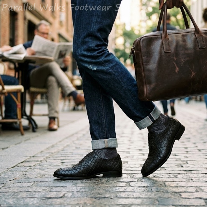 Męskie oksfordy garniturowe ze – Men Shoes Oxford recenzja i cena