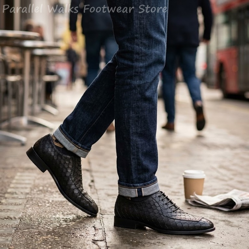 Męskie oksfordy garniturowe ze – Men Shoes Oxford recenzja i cena