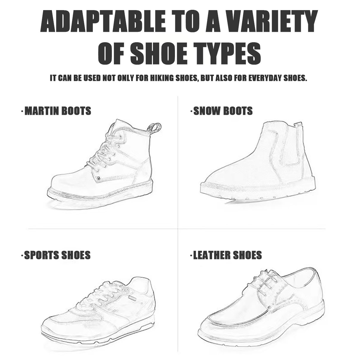 2 pary nakładek na buty antypo – Men'S Shoes Grip recenzja i cena