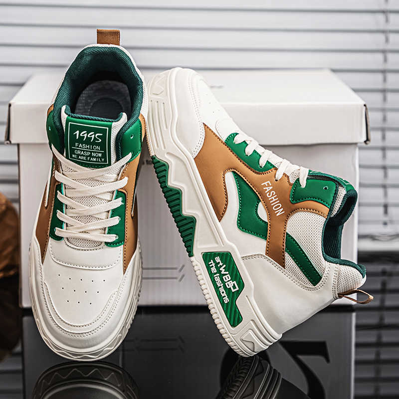 Okrągłe Skórzane Sportowe Buty – Men Shoes Name recenzja i cena