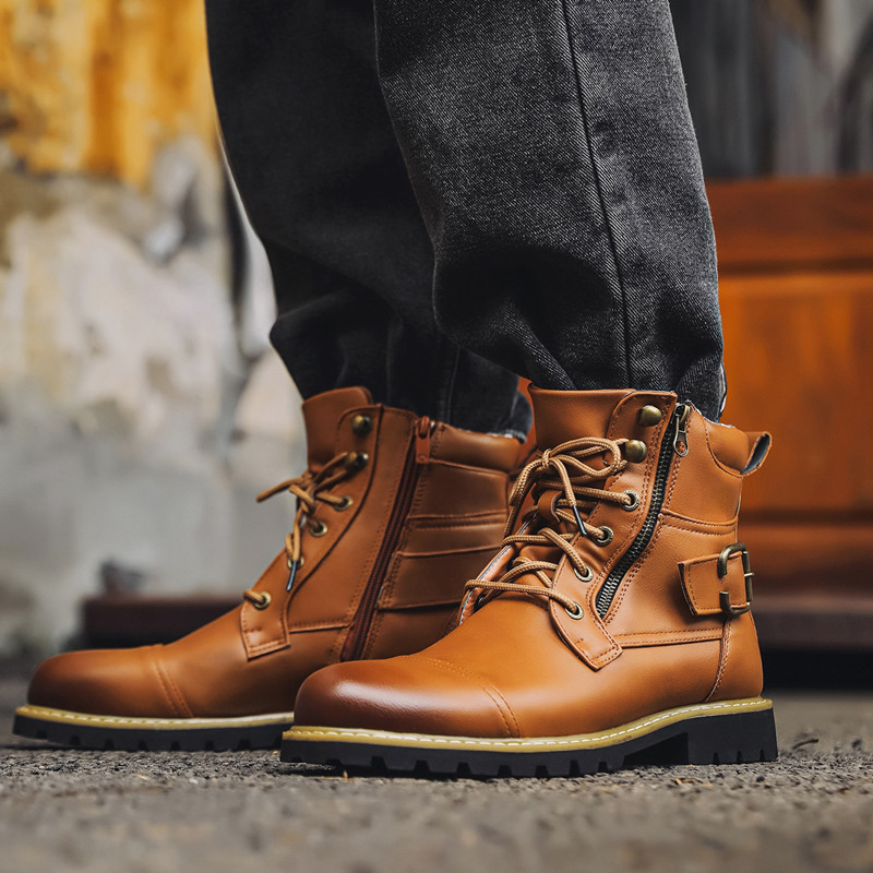 Jesienne Zimowe Męskie Skórzan – Men Shoes Oxford recenzja i cena
